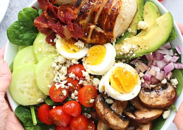 Healthy Chicken Cobb Salad recipe