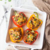 Spicy Southwest Whole30 Stuffed Peppers recipe