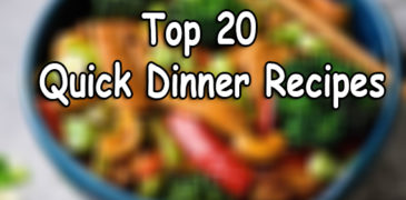 20 Quick Easy healthy dinner recipes