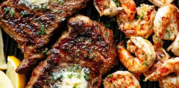 Steak and shrimp easy recipe