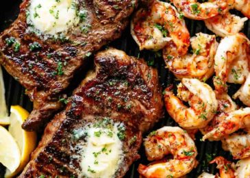 Steak and shrimp easy recipe
